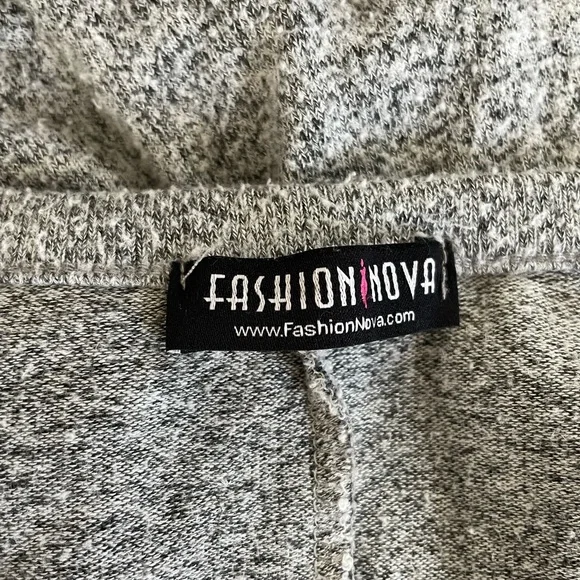 Gray Long Sleeve Top - Picture 5 of 6